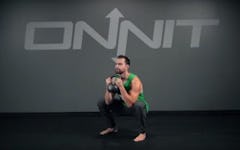Kettlebell Swing to Goblet Squat Exercise