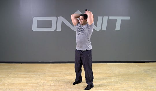 Steel Club Exercise: Alternating Pullover