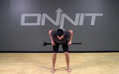 Bent Over Row Steel Mace Exercise