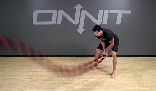 Battle Rope Exercise: Double Slam