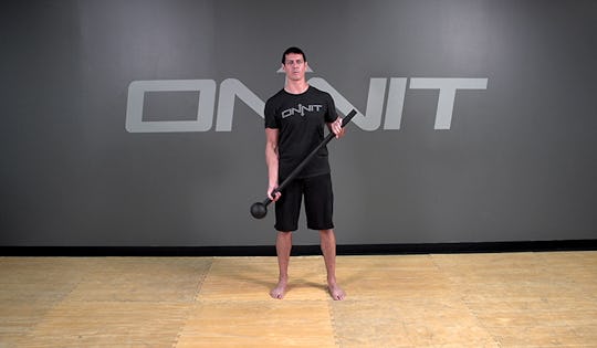 Steel Mace Exercise: Ballistic Curl