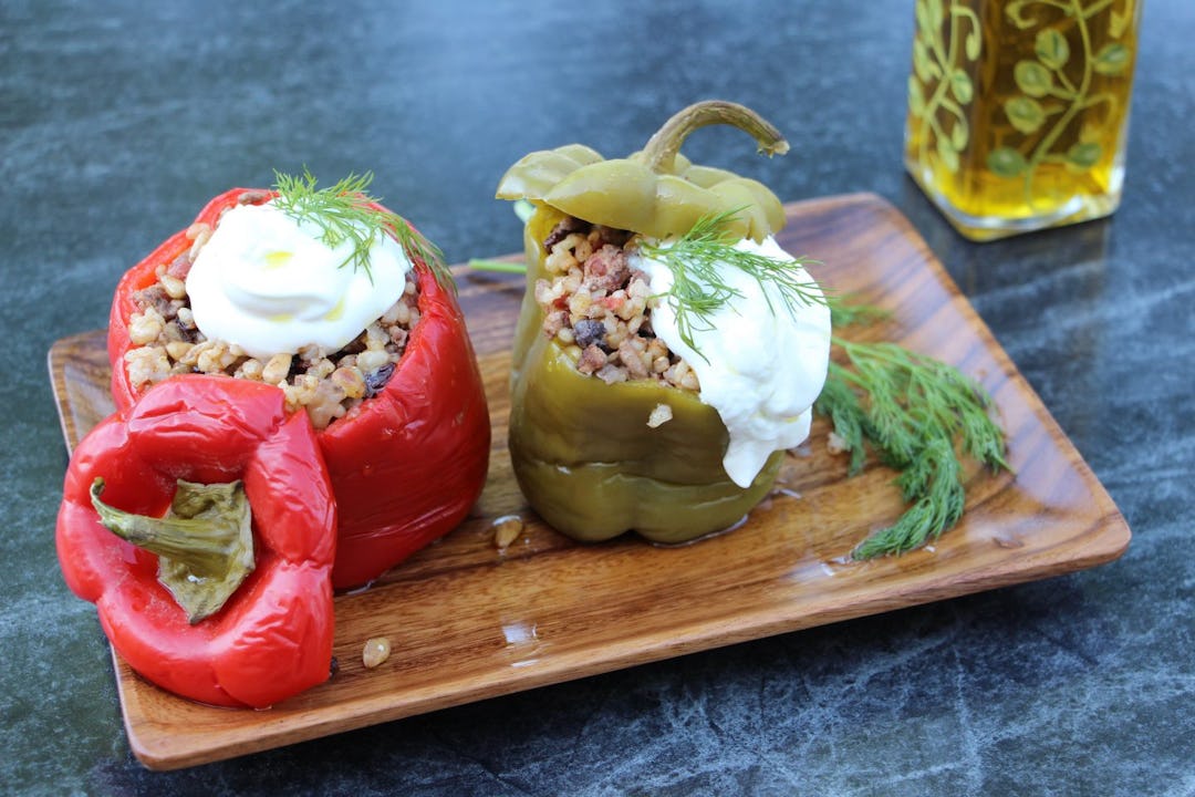 Turkey Stuffed Peppers Recipe