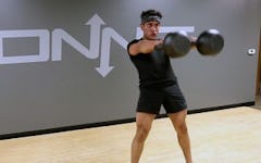 Double Kettlebell Arms & Core Mega Set