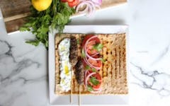 Kofte Kebabs with Tzatziki Yogurt Sauce Recipe