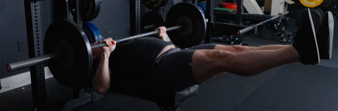 Sean Hyson demonstrates the Larsen press.