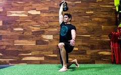Skill of the Week: 1-Arm Kettlebell Overhead Lunge