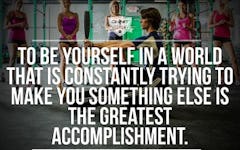 Workout Motivation: To Be Yourself