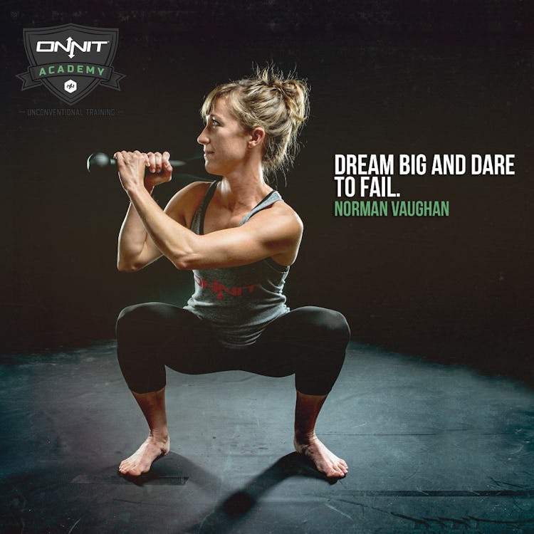 Workout Motivation: Dream Big and Dare to Fail