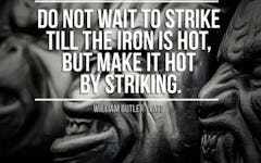 Workout Motivation: Do Not Wait to Strike