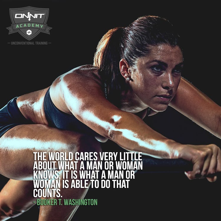 The world cares very little about what a man or woman knows; it is what a man or woman is able to do that counts. - Booker T. Washington