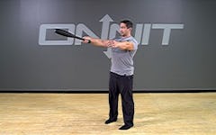 Steel Club Exercise: 1-Hand Outside Swing