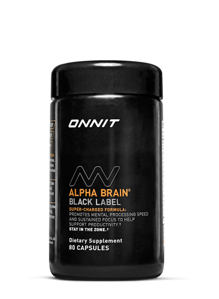 Alpha BRAIN® Black Label Now Available