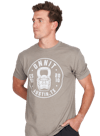Badge T-Shirt - Gorilla Gray/White